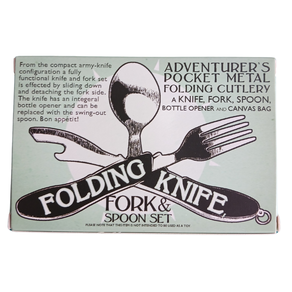 Adventurer's Pocket Folding Cutlery