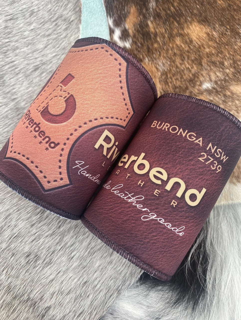 Stubbie Holder - Riverbend Leather