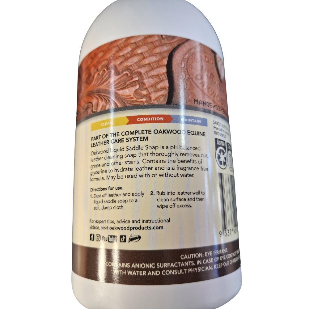 Oakwood - Liquid Saddle Soap