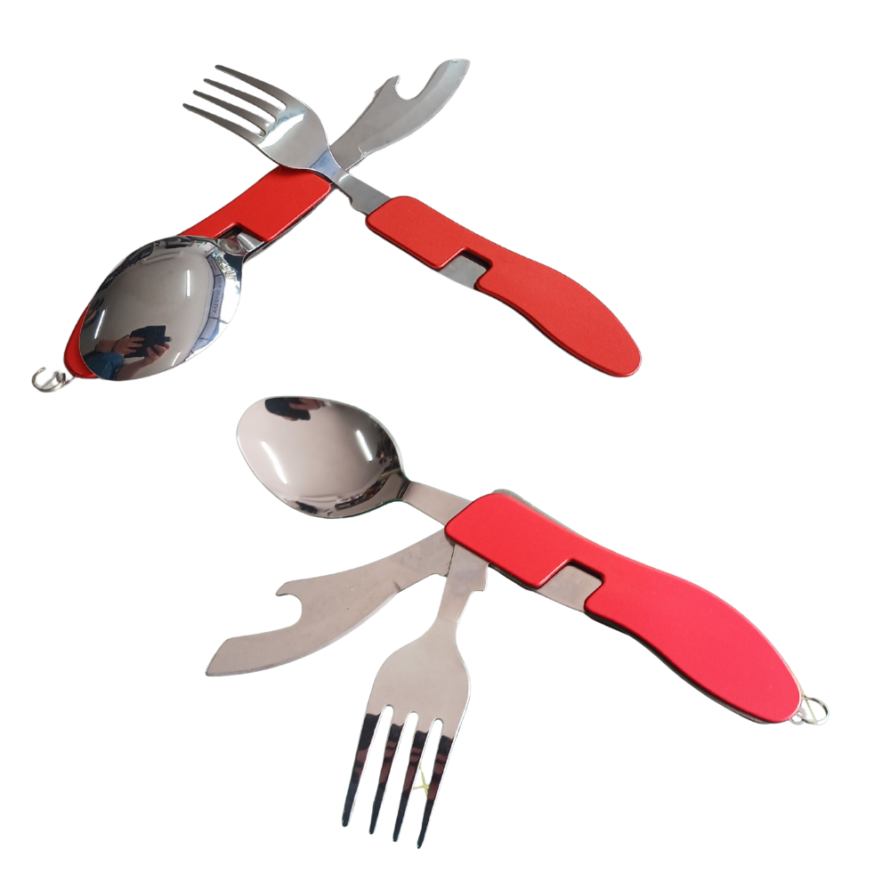 Adventurer's Pocket Folding Cutlery