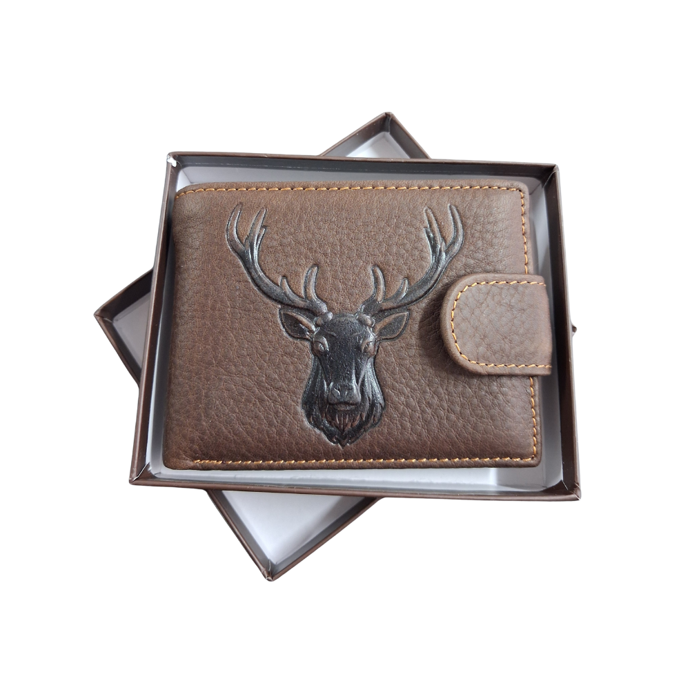 Zeneeba Wallet - Embossed Deer