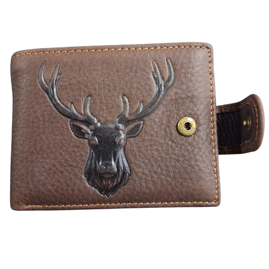Zeneeba Wallet - Embossed Deer